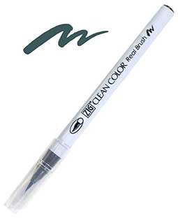 Zig Real Brush - 095 Dark Gray